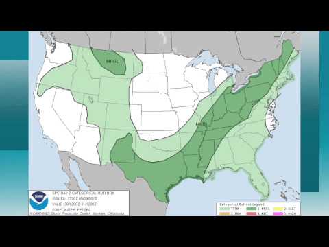 May 29, 2015 Weather Xtreme Video - Afternoon Edition