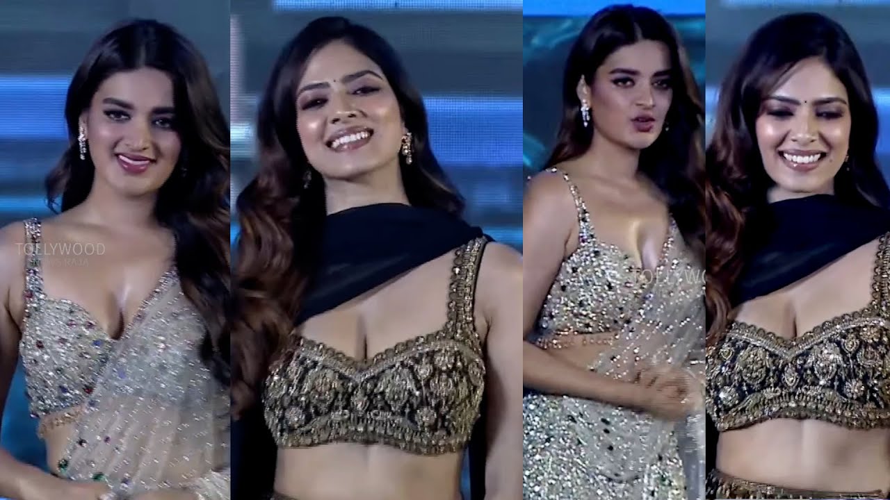 Malavika Mohanan & Nidhhi Agerwal big bust and navel show