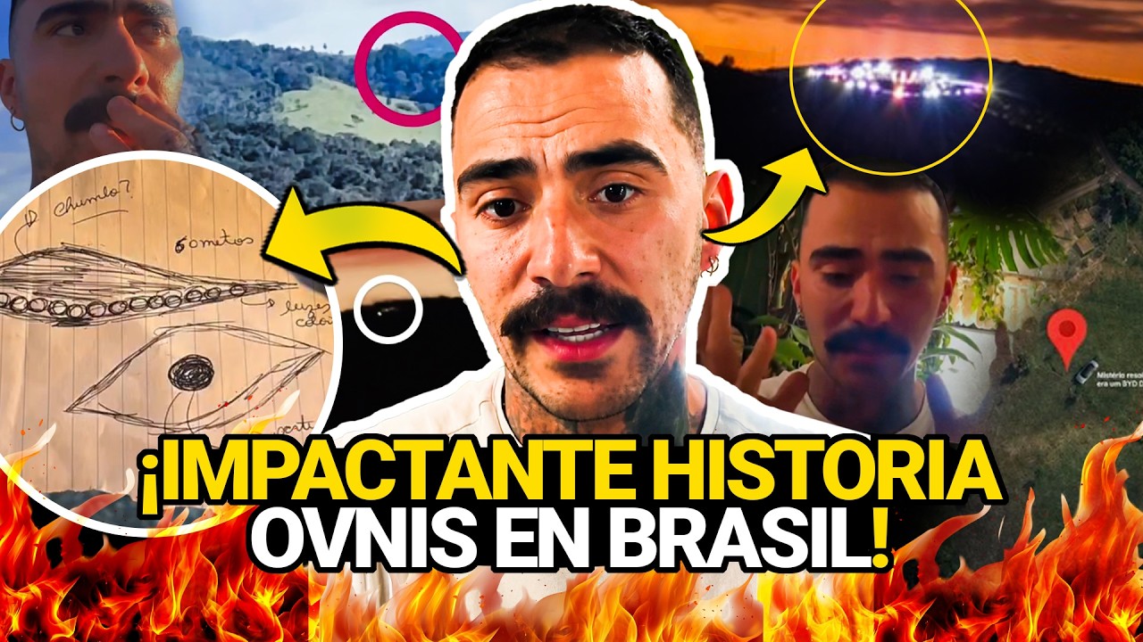 OVNI en BRASIL se VIRALIZA! El CASO de MAYK LEÃO! INFLUENCER hace EXTRAÑA GRABACIÓN y lo BUSCAN!