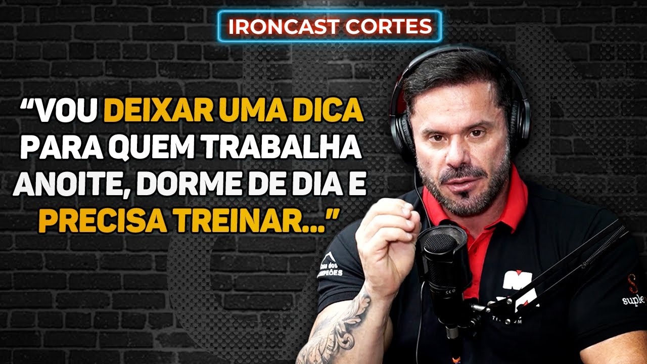 TRABALHAR À NOITE E DORMIR DE DIA PODE IMPACTAR NO MEU FÍSICO? – IRONCAST CORTES