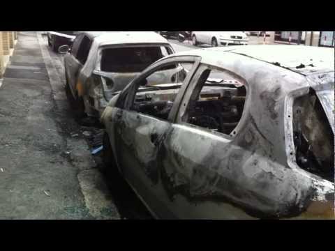 Piromane in via Garibaldi a Sesto Fiorentino