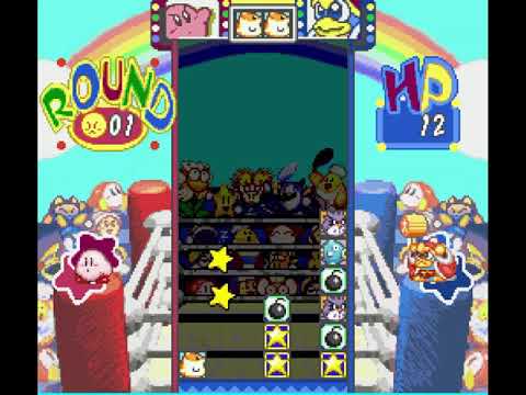 "Kirby no KiraKira Kids" Music : 28 - Round Clear Mode ~ Dedede Panic
