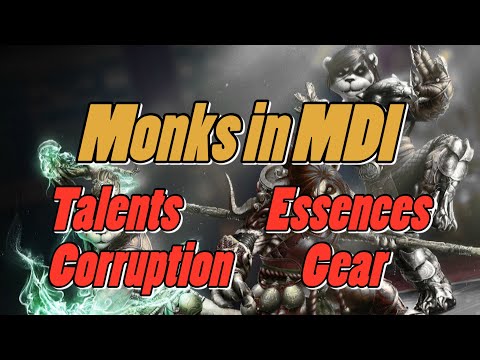 Monks in MDI | Talents, Essences, Corruption and Gear | NO Commentary | World of Warcraft