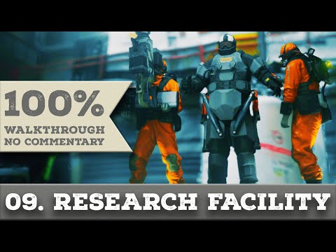 Quantum Break Walkthrough part 9 RESEARCH FACILITY (Hard, All Collectibles)