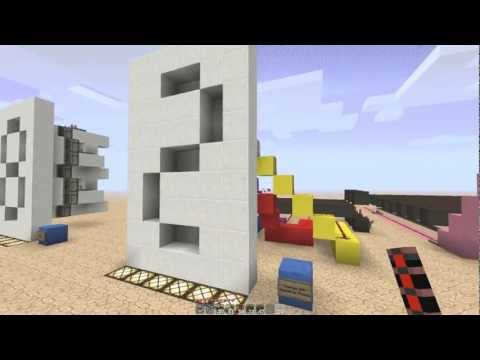 CNBMinecraft - Seven Segment Display + Decoder, Part 2 [Advanced Minecraft Redstone Tutorials]