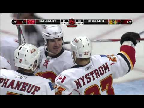 NHL  Oct.12/2009   Calgary Flames - Chicago Blackhawks