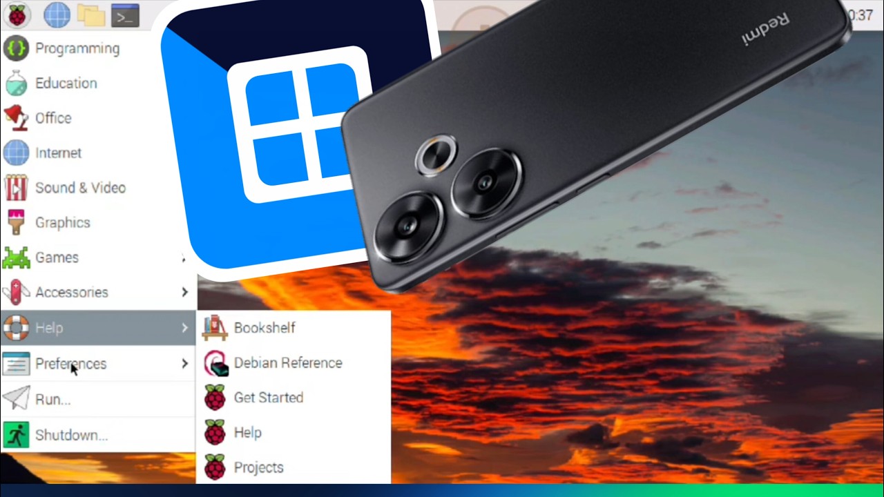 Emulate Raspbian Bullseye on Android phones with Vectras VM