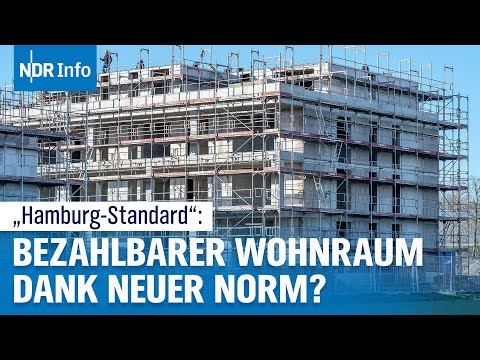 Wird Bauen endlich bezahlbar? "Hamburg-Standard" soll Wohnungsbaukosten stark senken | NDR Info