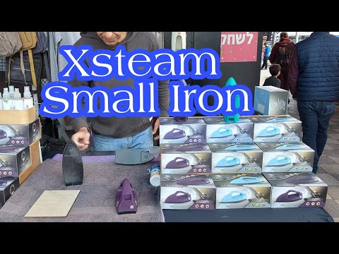XSteam Iron | Small steam iron good for travelling abroad | Smilymyles Vlog