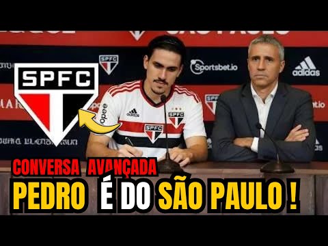 BOMBA: PEDRO É DO SÃO PAULO! NOVO CAMISA 9 CHEGA PARA TRANSFORMAR O ATAQUE TRICOLOR!