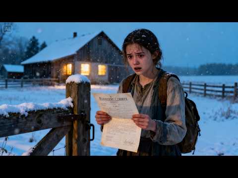 They Said I’d Spend Christmas in a Group Home — A Deed Led Me to a Snowy Farm