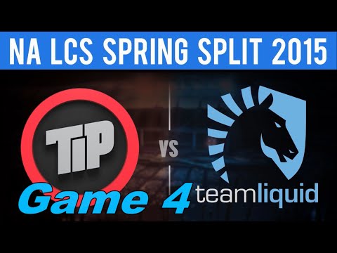 Team Impulse (TIP) vs Team Liquid (TL) - Game 4 3rd Place (Playoffs) - NA LCS Spring 2015 Playoffs