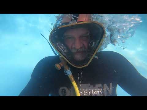 Old School diving DESCO Free Flow Mask (Jack Browne mask)