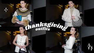 Styling 4 Thanksgiving Outfits So You Don't Have To