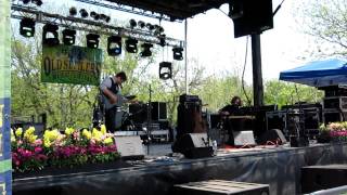 Elliott Brood - Old Settler's Music Festival, Austin, TX 4/16/2011 - Chuckwagon