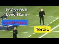 Champions league semi final PSG vs BVB last minute Edin Terzic cam