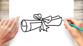 How to Draw Scroll Easy