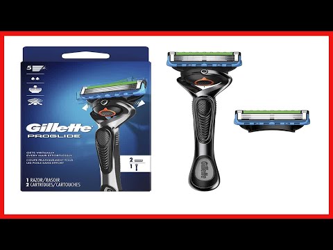 Great product -  Gillette ProGlide Razors for Men, 1 Gillette Razor, 2 Razor Blade Refills