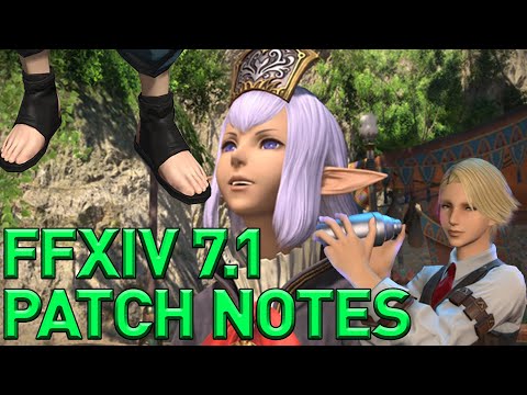 FFXIV - Patch 7.1 Preliminary Patch Notes Overview & Thoughts