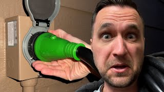 Installed an external Generator outlet to my house!