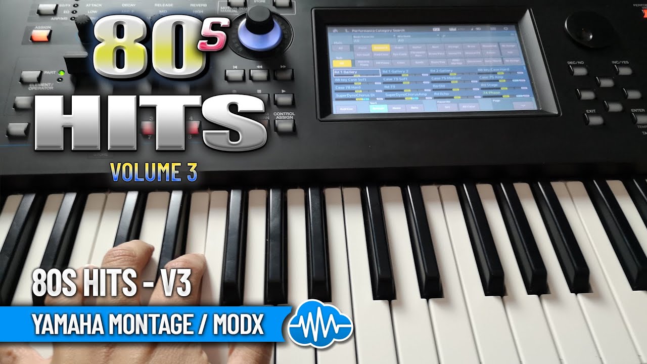 SJL003 - 80's Hits V3 - Yamaha MONTAGE / M ( 30 presets ) Video Preview