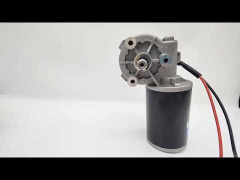 DMKE brushed dc gear motor for sliding door and garbage door