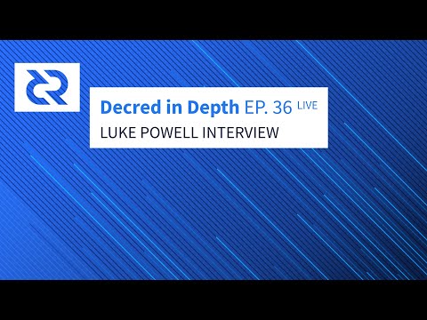 Luke Powell Interview Decred in Depth (live)