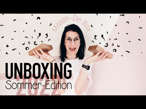 Das war drin! Unboxing Määäh - Die Box // Sommer-Edition 2022 | Abo Box | schafTV