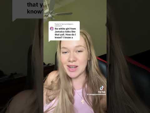 They say white women can't have a Jamaican accent... #jamaica #accent #whitegirl #haters #jamaican