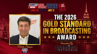 2026 Gold Standard in Broadcasting Award: Mark Simone, 710 WOR