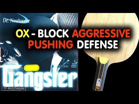 DR NEUBAUER Gangster OX - block, chop-block, pushing and chopping