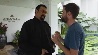 Download lagu Steven Seagal interview gone wrong (HD) mp3