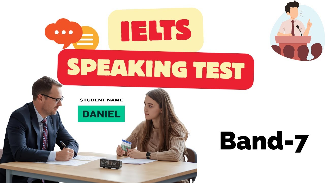 IELTS Speaking Mock Test Band 7.5 | Full Test & Feedback | Daniel | 2025 Practice