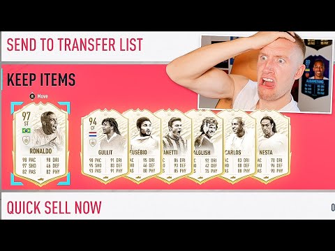 WOW!! 30 x ICON MOMENTS PACKS (FIFA 20)