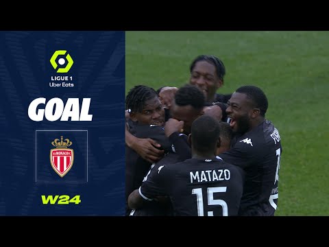 Goal Myron BOADU (73' - ASM) STADE BRESTOIS 29 - AS MONACO (1-2) 22/23