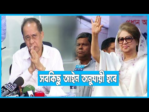 খালেদা জিয়া নির্বাচনে অংশ নেওয়ার কথা বলার সময় হয়নি