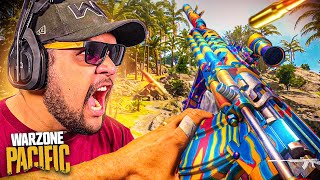 DÉFI: Jouer avec le PIRE FUSIL D’ASSAUT sur WARZONE!
