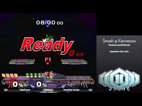 KSU 9/23/15 - Smashing Turnips (Fox) v ChipGroove (Falcon) - SSBM (1)