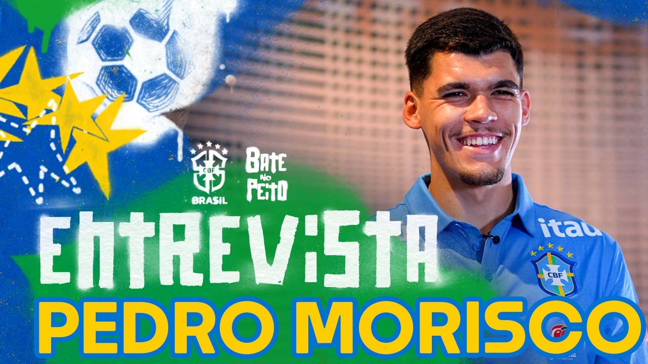 PEDRO MORISCO CONFESSA SURPRESA COM 1ª CONVOCAÇÃO PARA A SELEÇÃO