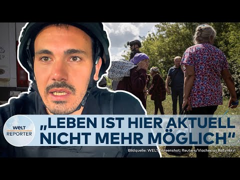 PUTINS KRIEG: "Leben nicht mehr möglich!" - So hart ist Alltag an der ukrainischen Grenze in Sumy