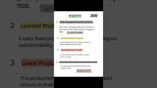 12/50,Production Function | meaning , types Production Function,  #microeconomics #ugcnet #subscribe