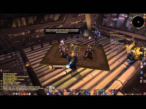 World of Warcraft: (Legendary Quest: Chapter III start (Two Princes)