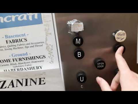 OCTS!! | 1971 Otis Black Button Traction Lift | Lincraft Toowoomba