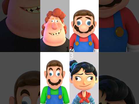 Mario Baby GUGU GAGA - TirMac Animation - Mario Compilation