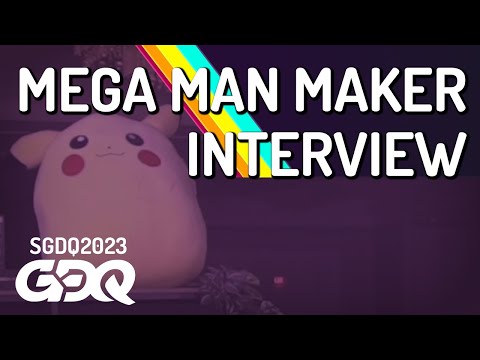 Mega Man Maker Interview with megamarino - Summer Games Done Quick 2023