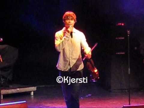 Alexander Rybak - Runaway (live @ Ullensaker kulturhus 17.11.10.)