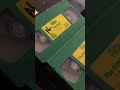 Sesame Street Green VHS