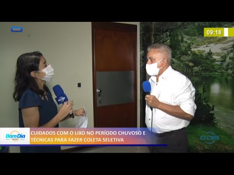 Cuidados com o lixo no período chuvoso e técnicas para fazer coleta seletiva 25 02 2021