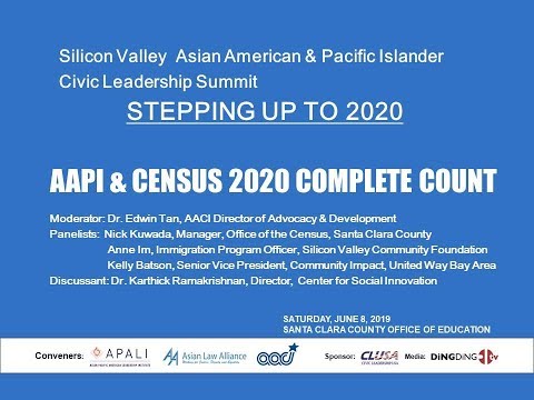 Panel Discussion: AAPI & CENSUS 2020 COMPLETE COUNT