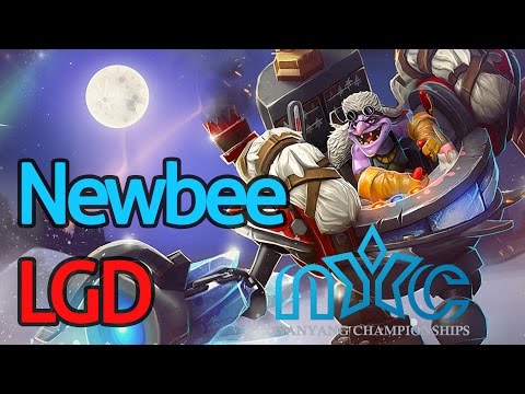 LGD VS Newbee - Nanyang Championships Dota 2 - Game 1